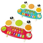 Rainbow Toys Multi-Functional Electronic Drum Keyboard Sensory ABS Plastic Frog Piano Toy