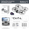Rainbow Toys M88 Drone with Dual Camera Brushless Motor WIFI Transmission Optical Flow Position Headless Mode 480p mini size drone