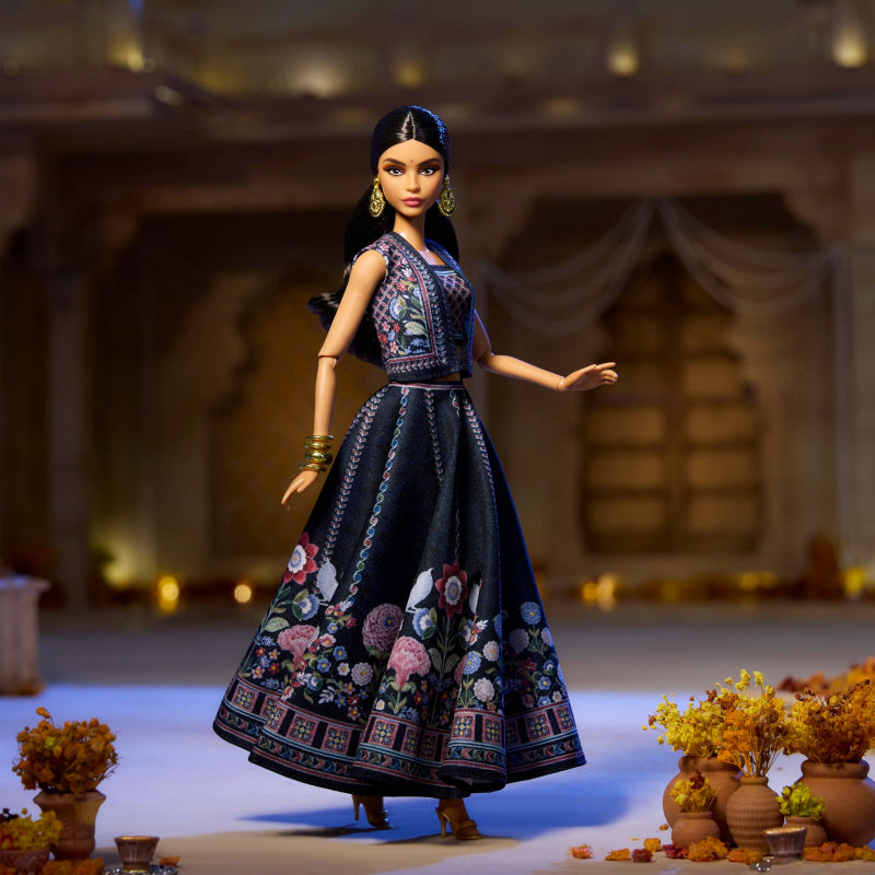 Barbie Diwali Doll by Anita Dongre Wearing Festival of Lights Look, Holiday Collectible