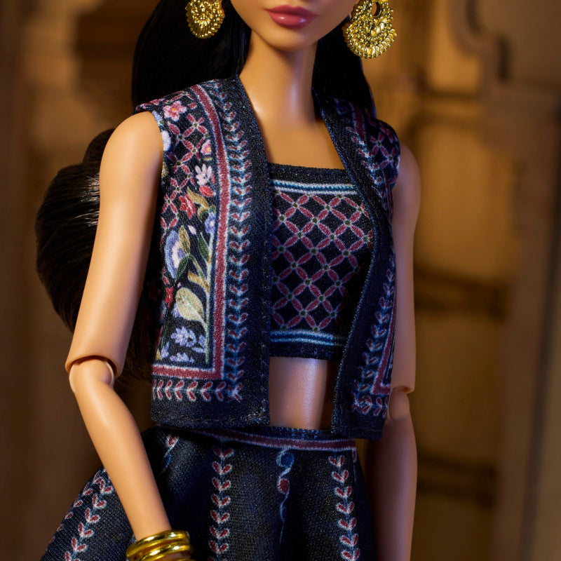 Barbie Diwali Doll by Anita Dongre Wearing Festival of Lights Look, Holiday Collectible