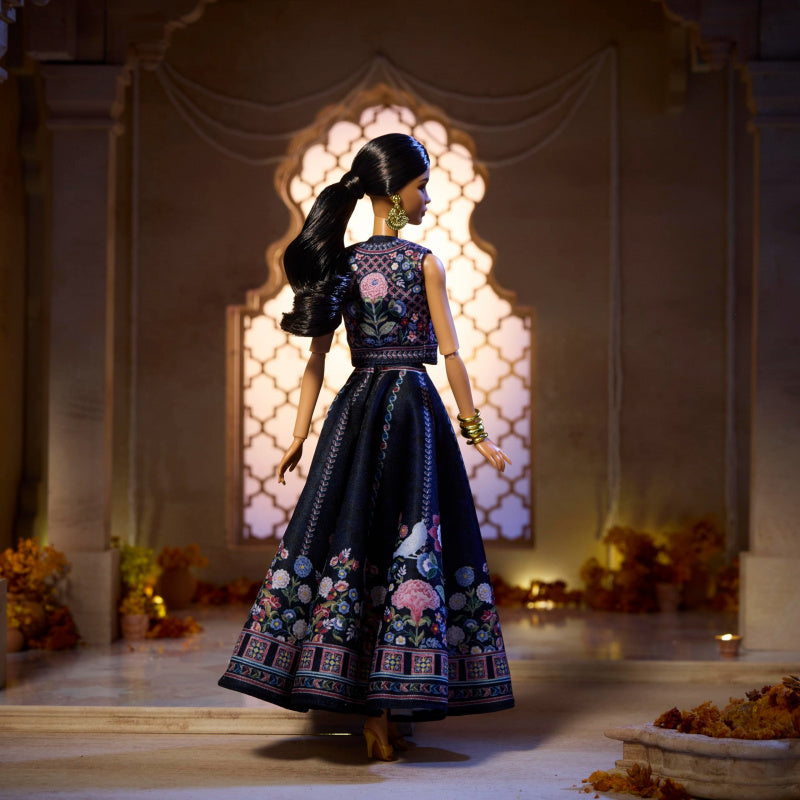 Barbie Diwali Doll by Anita Dongre Wearing Festival of Lights Look, Holiday Collectible