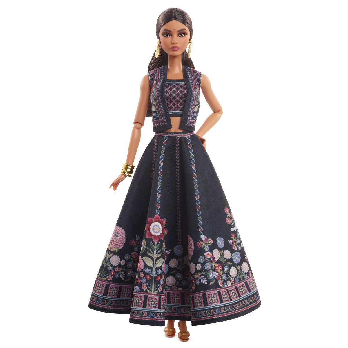 Barbie Diwali Doll by Anita Dongre Wearing Festival of Lights Look, Holiday Collectible