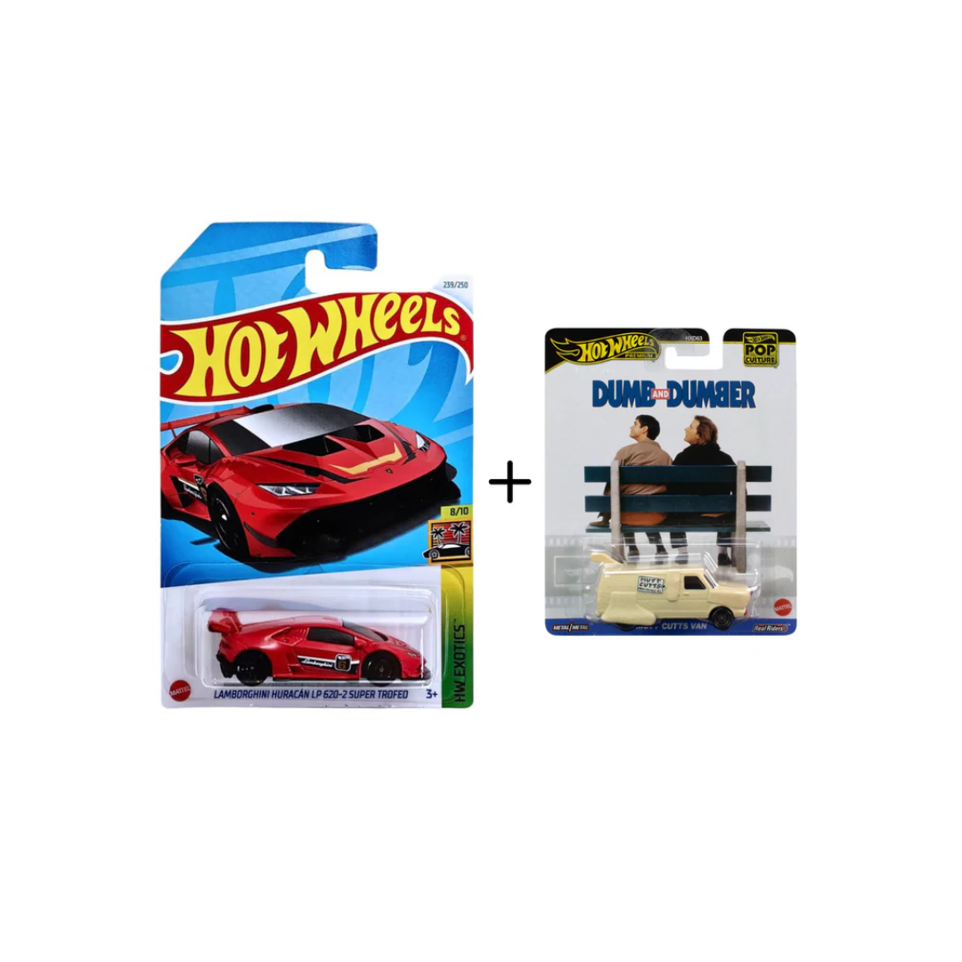 Hot Wheels Lamborghini Huracan LP 620-2 Super Trofeo Combo