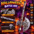 Halloween Double-Sided Axe Costume Prop Toy – Bat Design