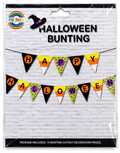 Halloween Happy Halloween Bunting – 14-Piece Party Decoration