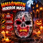 Halloween Zombie Skull Face Mask – Horror Design
