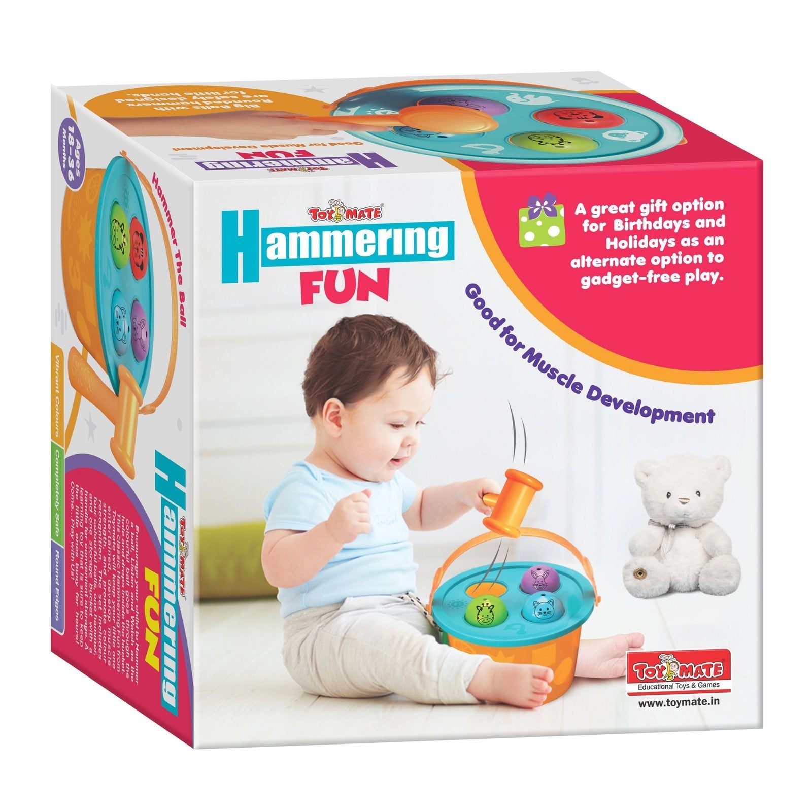 Toymate Hammering Fun – Baby Muscle Development Toy