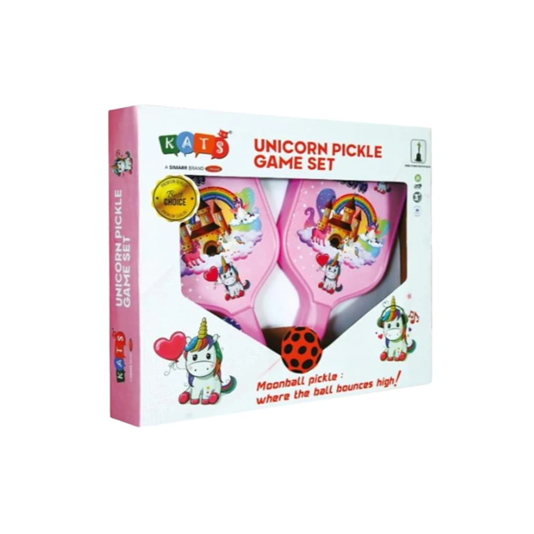 Simmar Pickleball Racket Set – 2 Lightweight Paddles 1 Unicorn