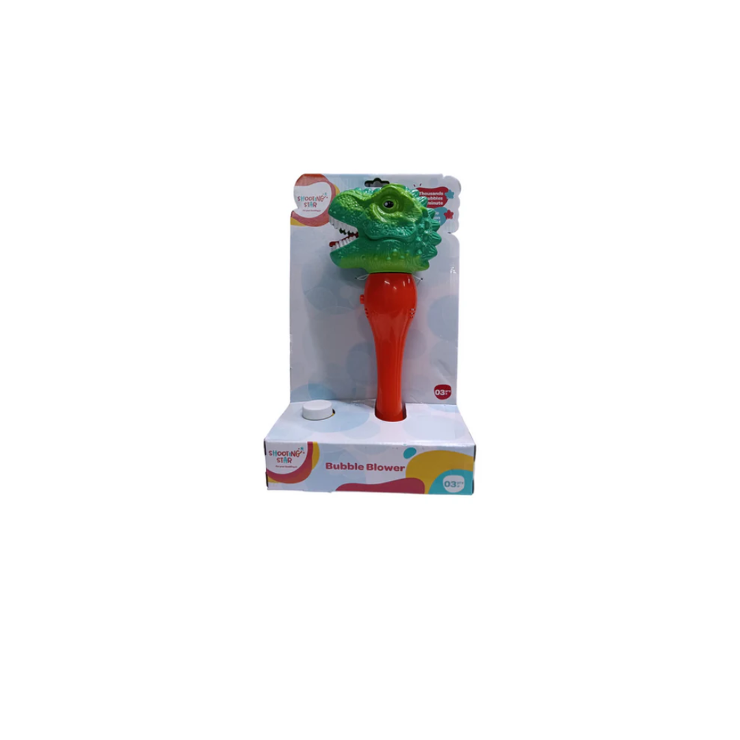 Shooting Star Rowan Bubble Blower Dino