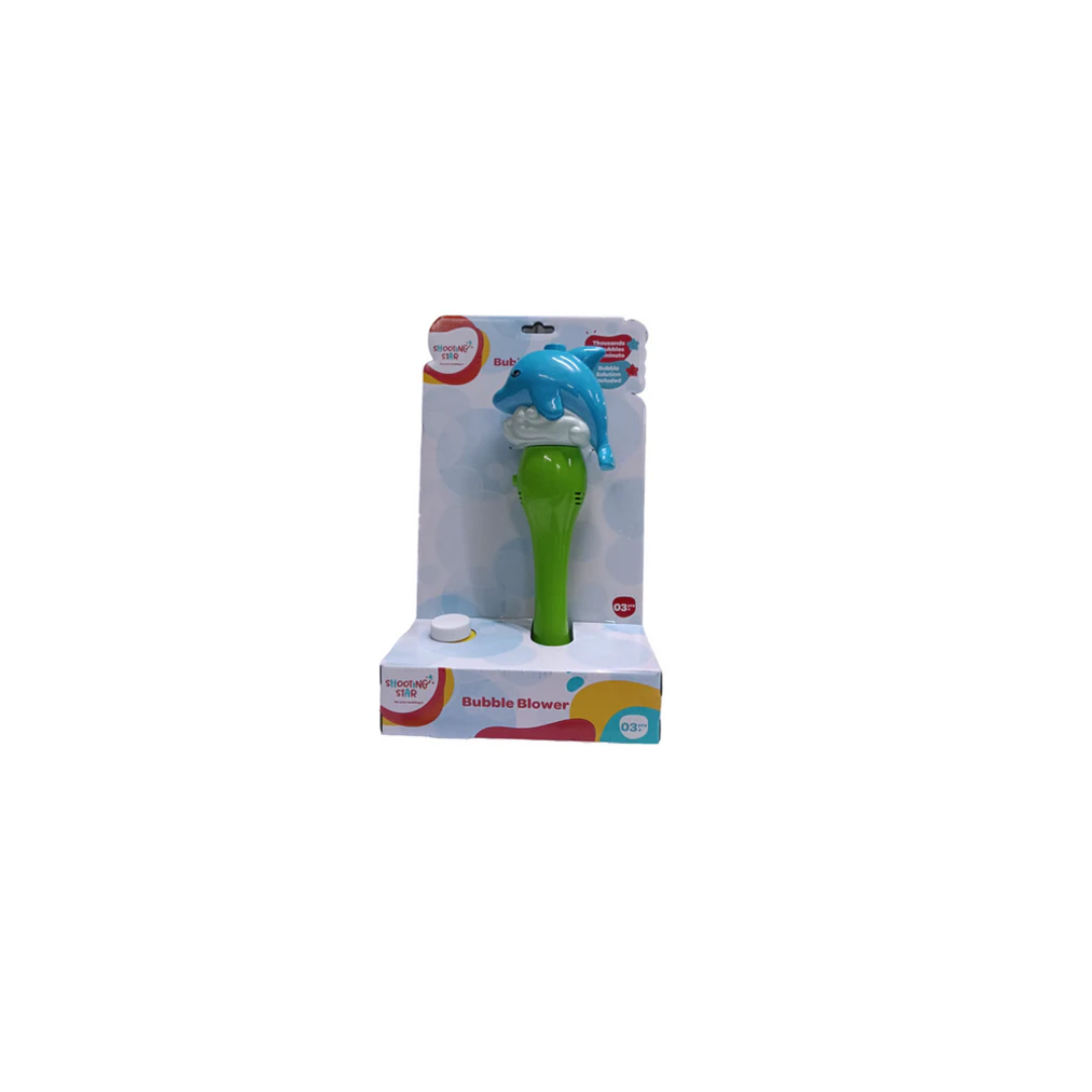 Shooting Star Rowan Bubble Blower Dolphin