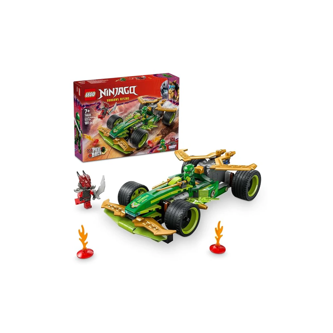 Lego NINJAGO Lloyd’s Pull-Back Race Car Pretend Play
