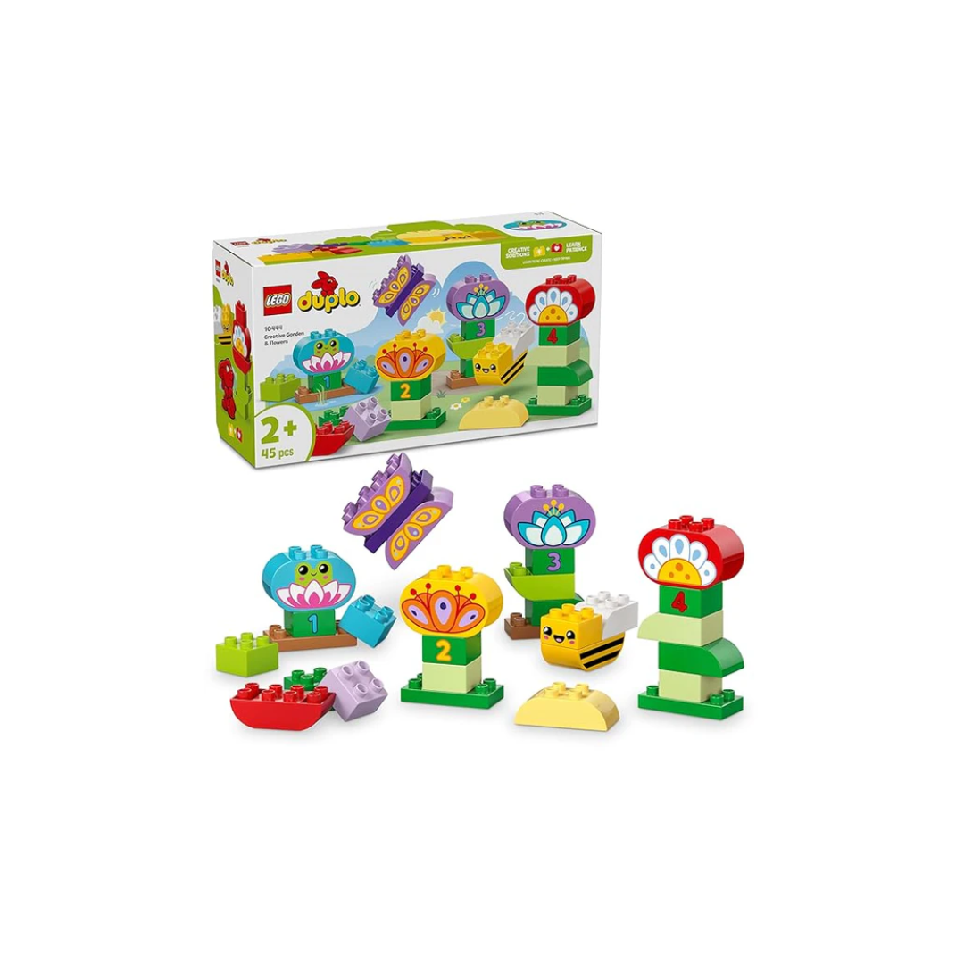 Lego DUPLO Town Creative Garden & Flowers Color-Sorting Stacking