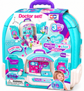 3-in-1 Kids Doctor Play Set Backpack | Portable Medical Kit & Hospital Pretend Play Set | 3+ Years