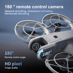 Rainbow Toys M88 Drone with Dual Camera Brushless Motor WIFI Transmission Optical Flow Position Headless Mode 480p mini size drone