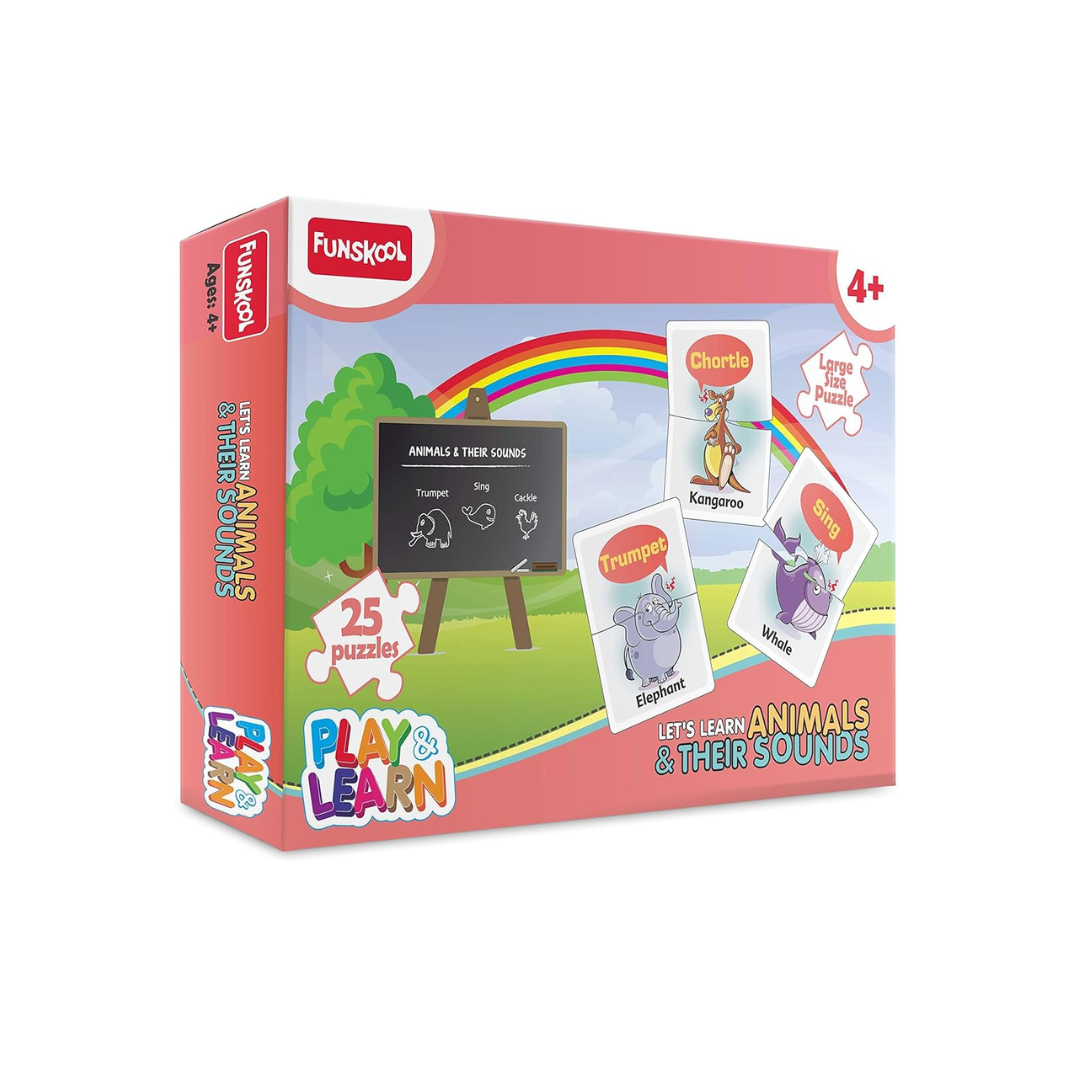 Funskool Play and Learn Animals and Their Sounds