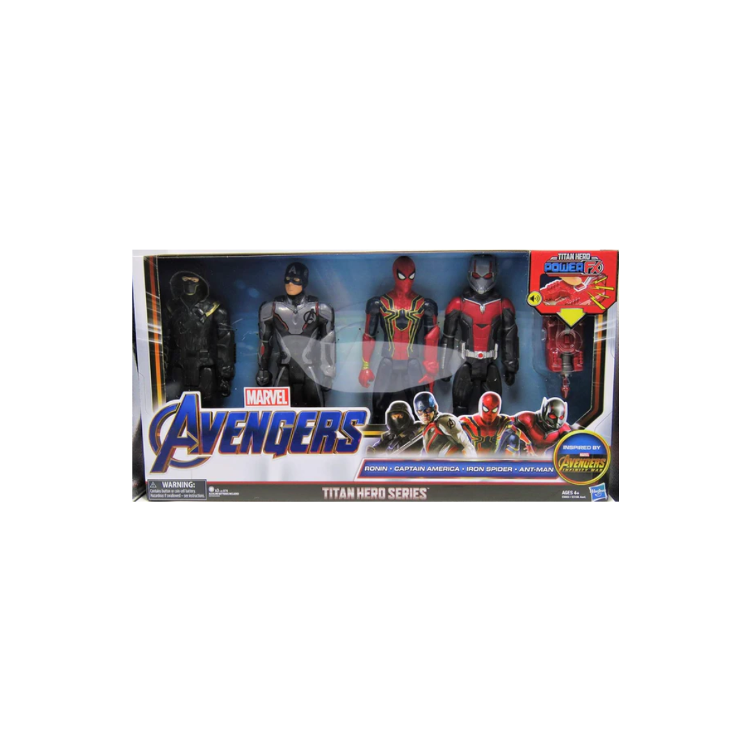 Marvel Avengers Titan Heroes Power Fx Set Of Four Action Figures