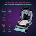 Hookaba Tech Trend Backpack Blue