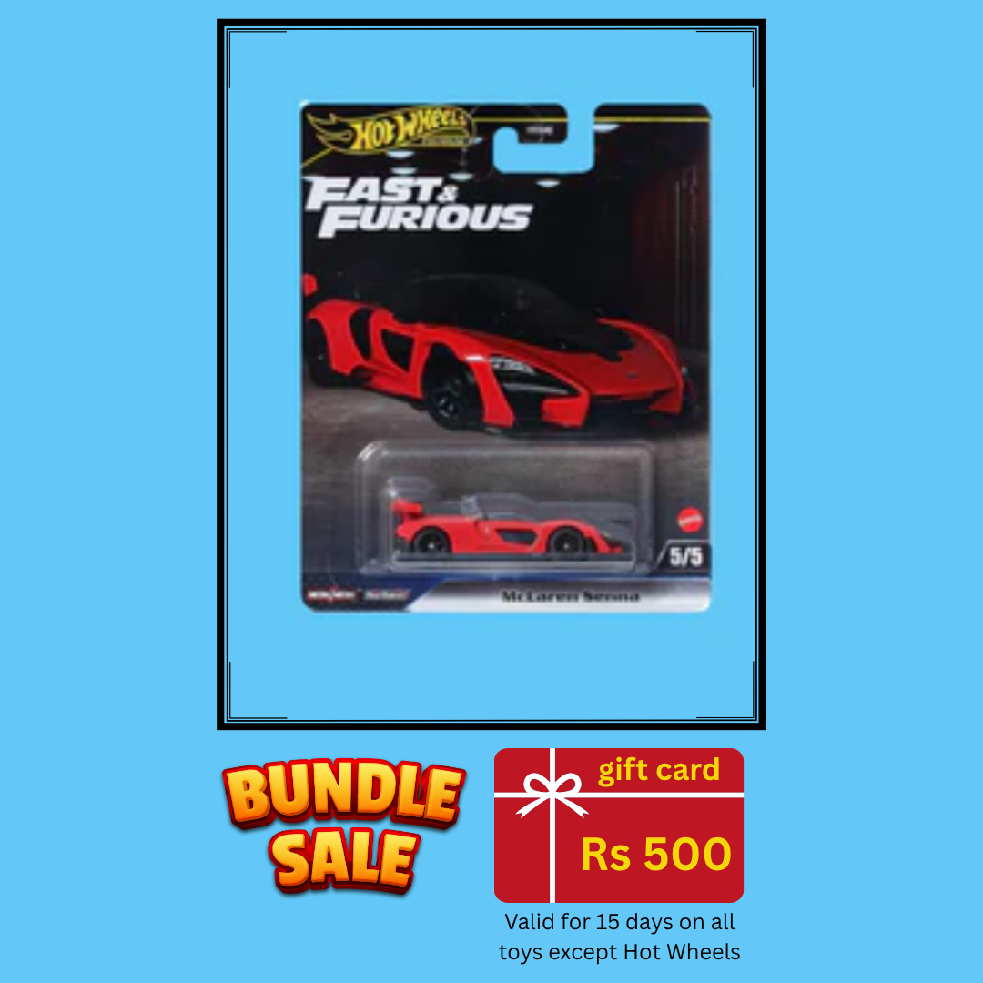 Premium Hot Wheels Mclaren Senna Fast And Furious Car (Imported)