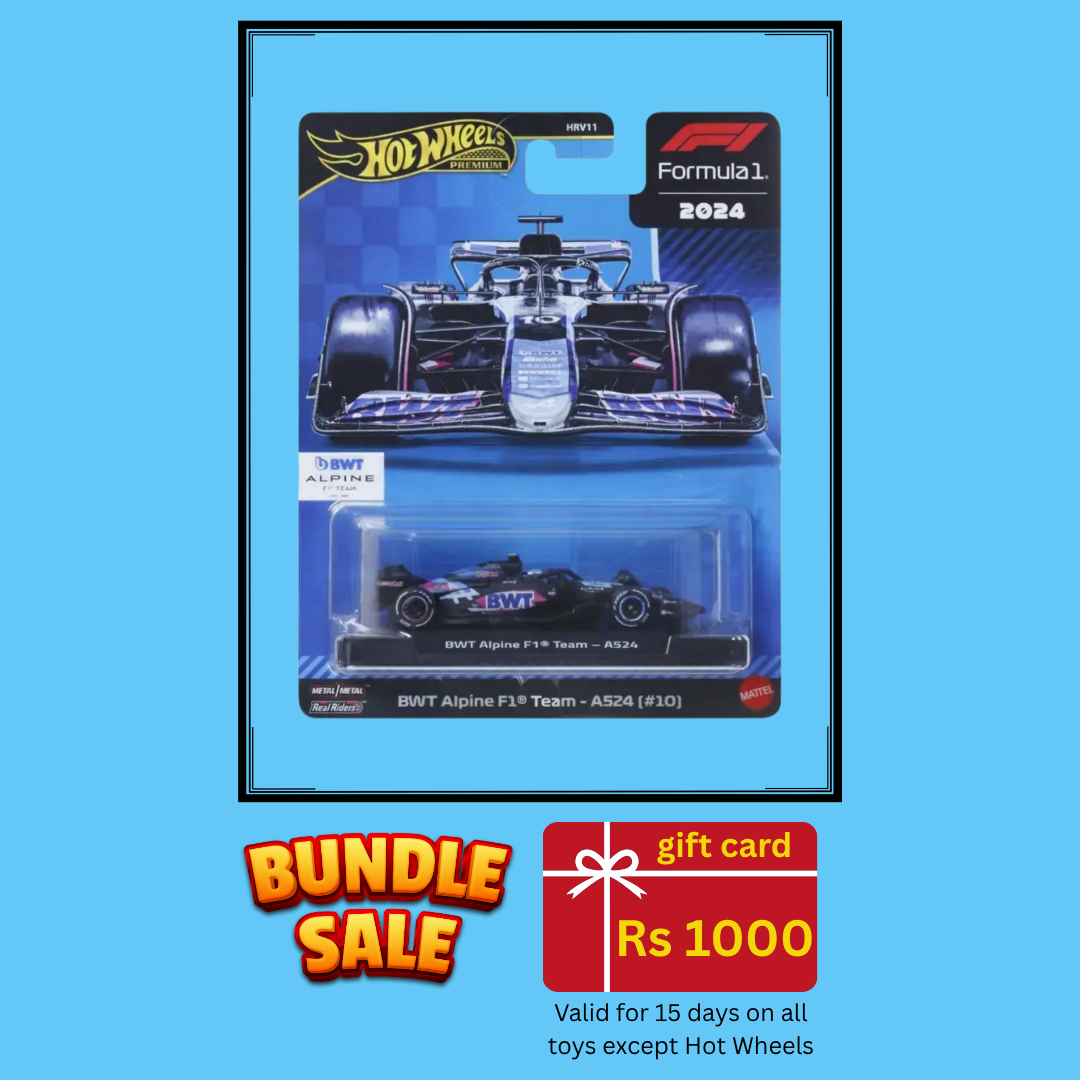 Hot Wheels Premium F1 Bwt Alpine F1 Team A524 (#10) 2024