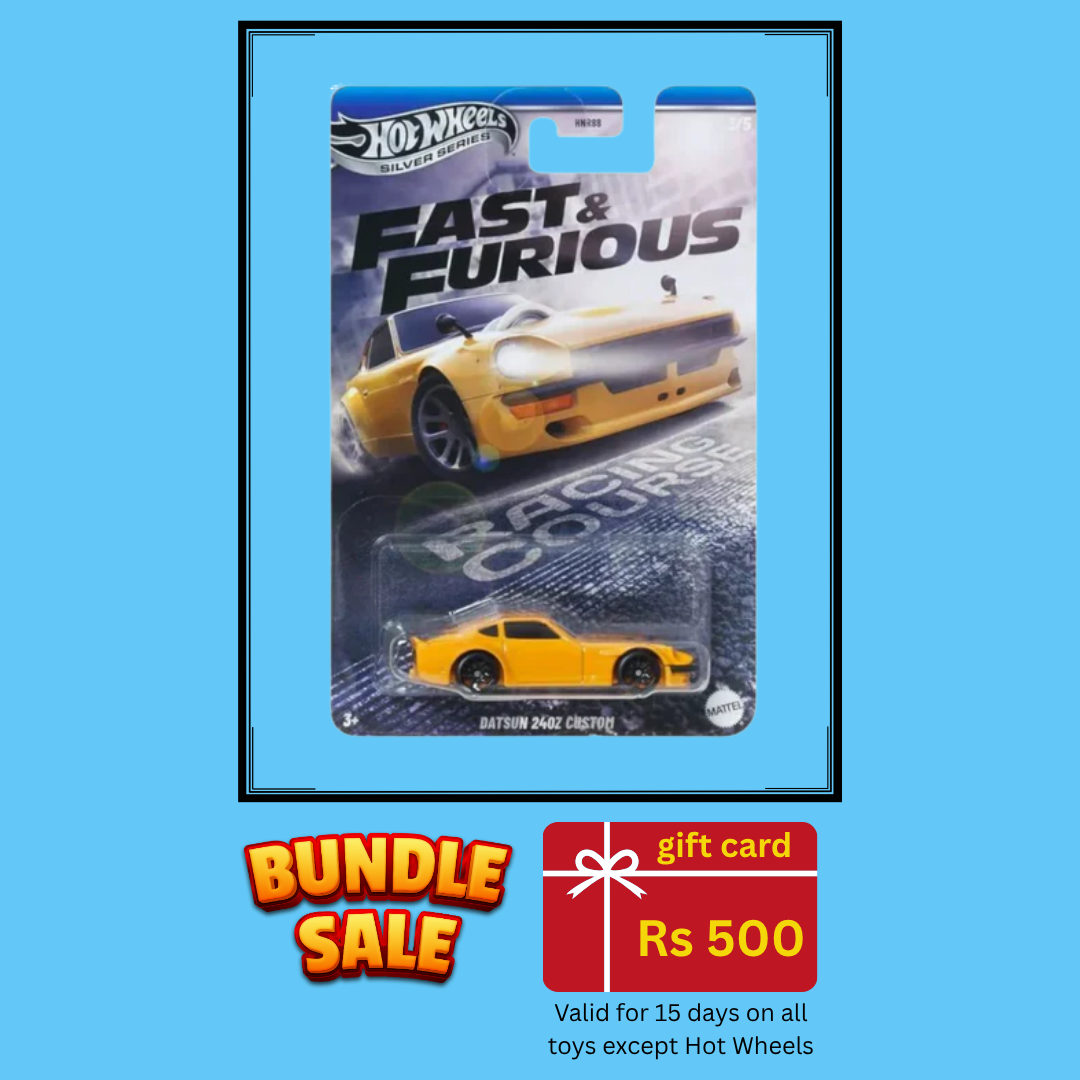 HotWheels Silver Series Fast and Furious Racing Course Datsun 240Z Custom Imported Mainline