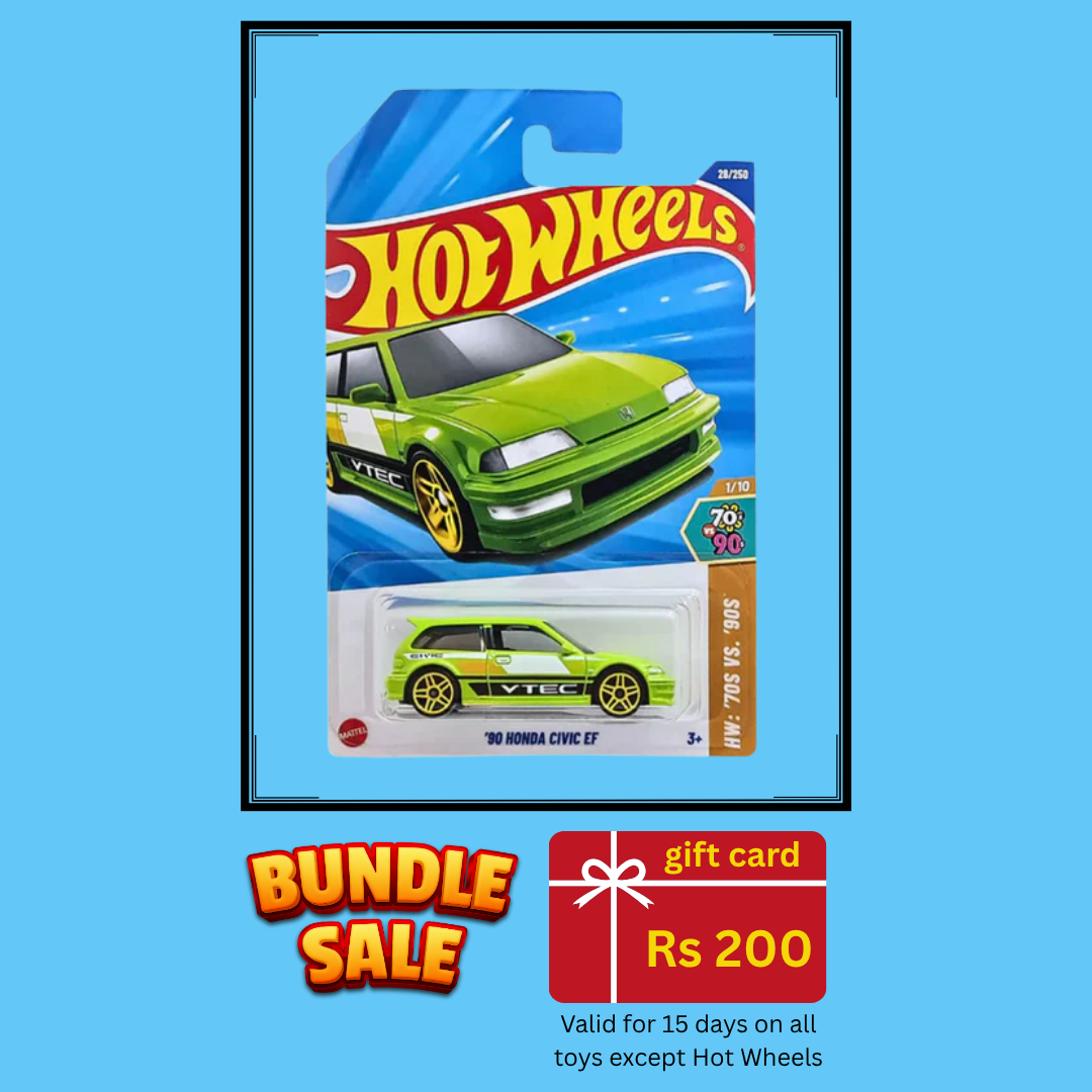 Hot Wheels Die Cast Car 90 Honda Civic EF