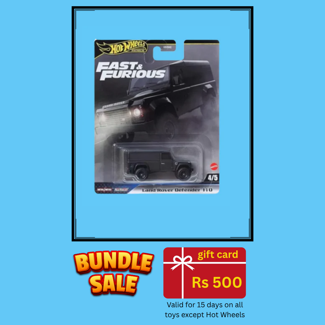 Premium Hot Wheels Land Rover Defender Fast And Furious Car (Imported)