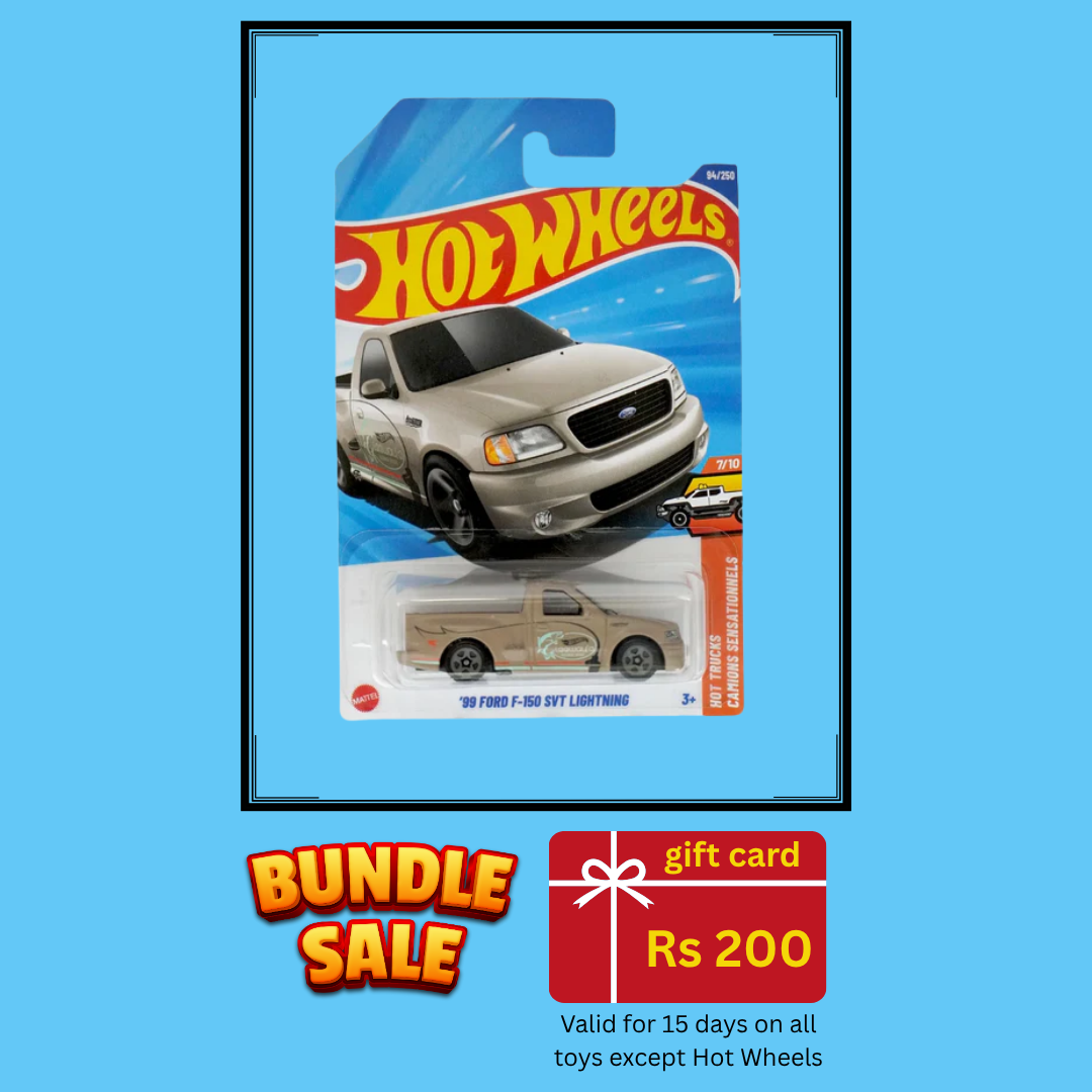 Hot Wheels Car 99 Ford F-150 SVT Lightning