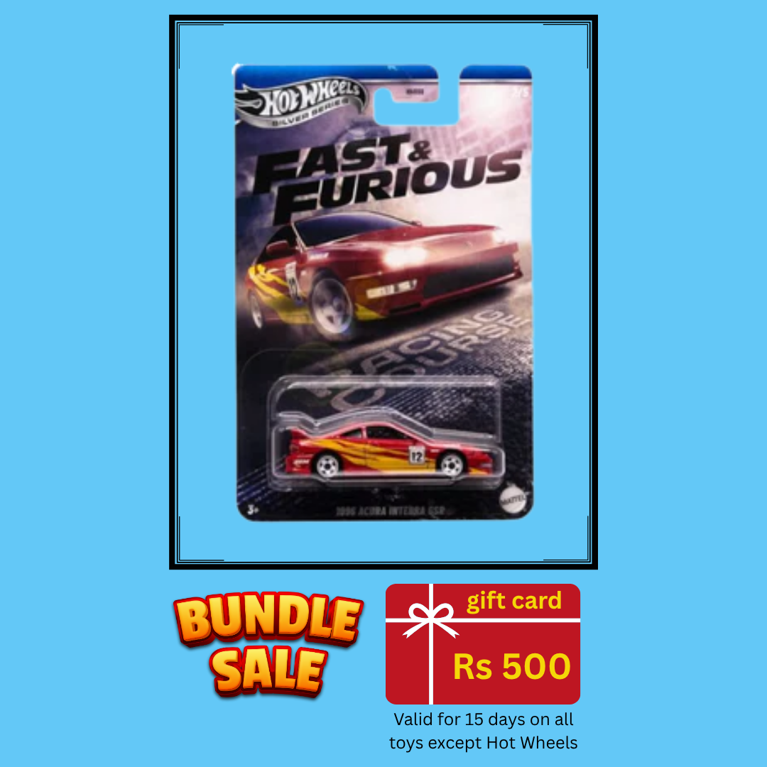 HotWheels Silver Series Fast and Furious 1996 Acura Integra GSR Imported Mainline