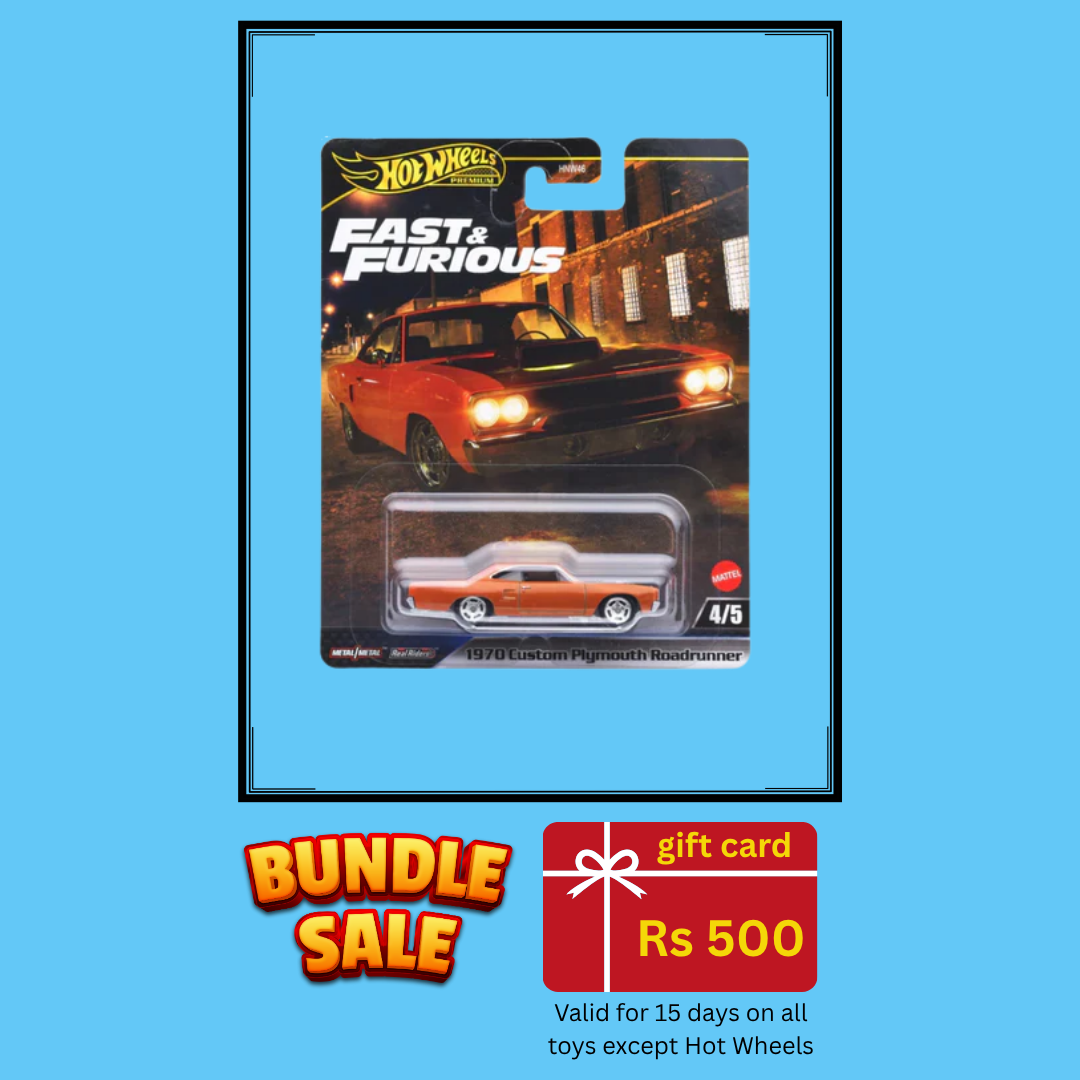 Hot Wheels Premium Fast and Furious 1970 Custom Plymouth Roadrunner
