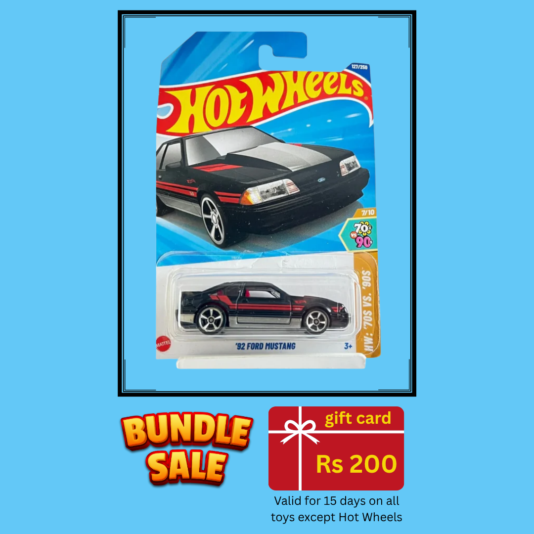Hot Wheels Imported '92 Ford Mustang Vehicle Exclusive Collection