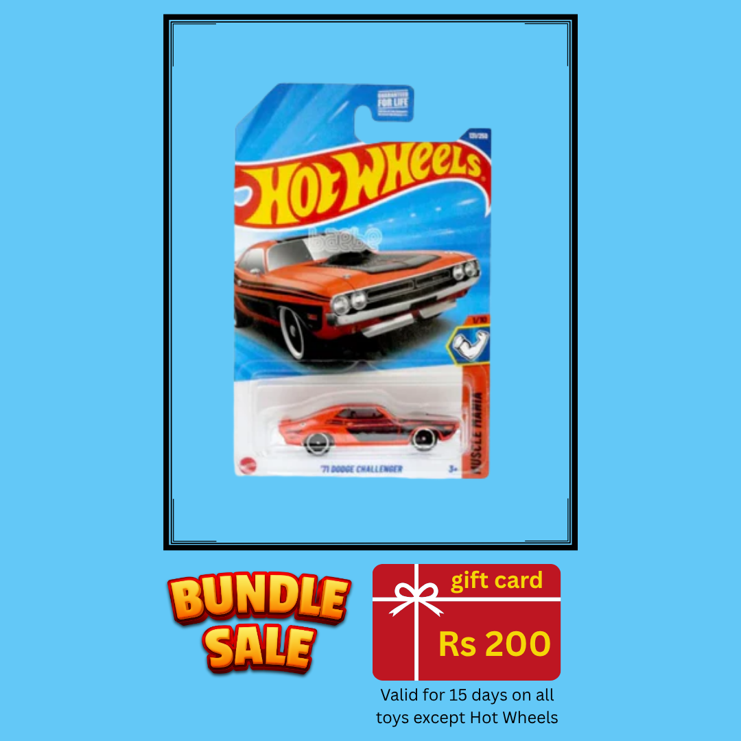 Hot Wheels Imported G case '71 Dodge Challenger Vehicle Exclusive Collection