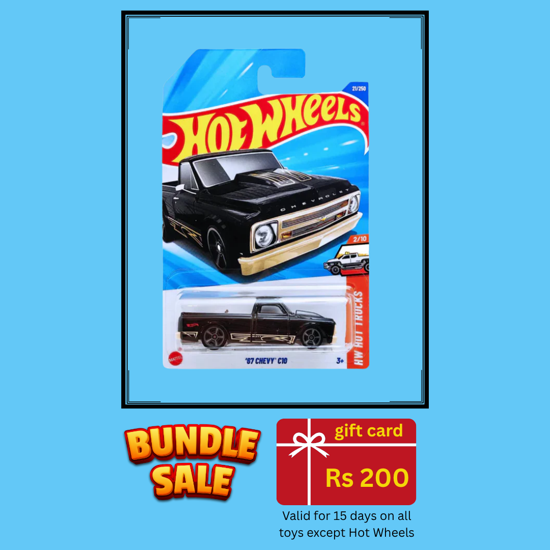 Hot Wheels Imported  G Case '67 Chevy C10 Vehicle Exclusive Collection