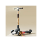 R for Rabbit Road Runner Blaze Scooter For Kids With PU LED Wheels Black