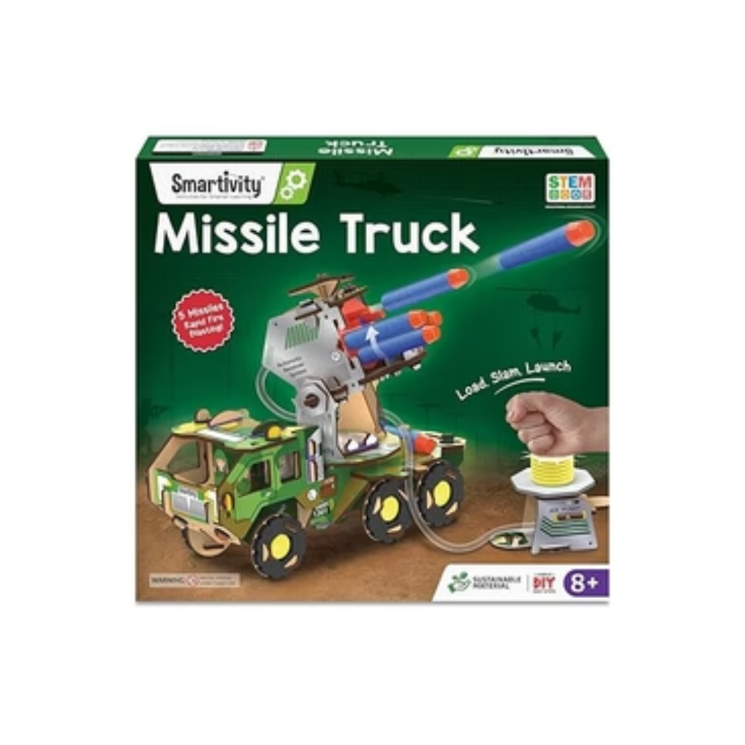 Smartivity DIY Military Vehicle Missle Launch System