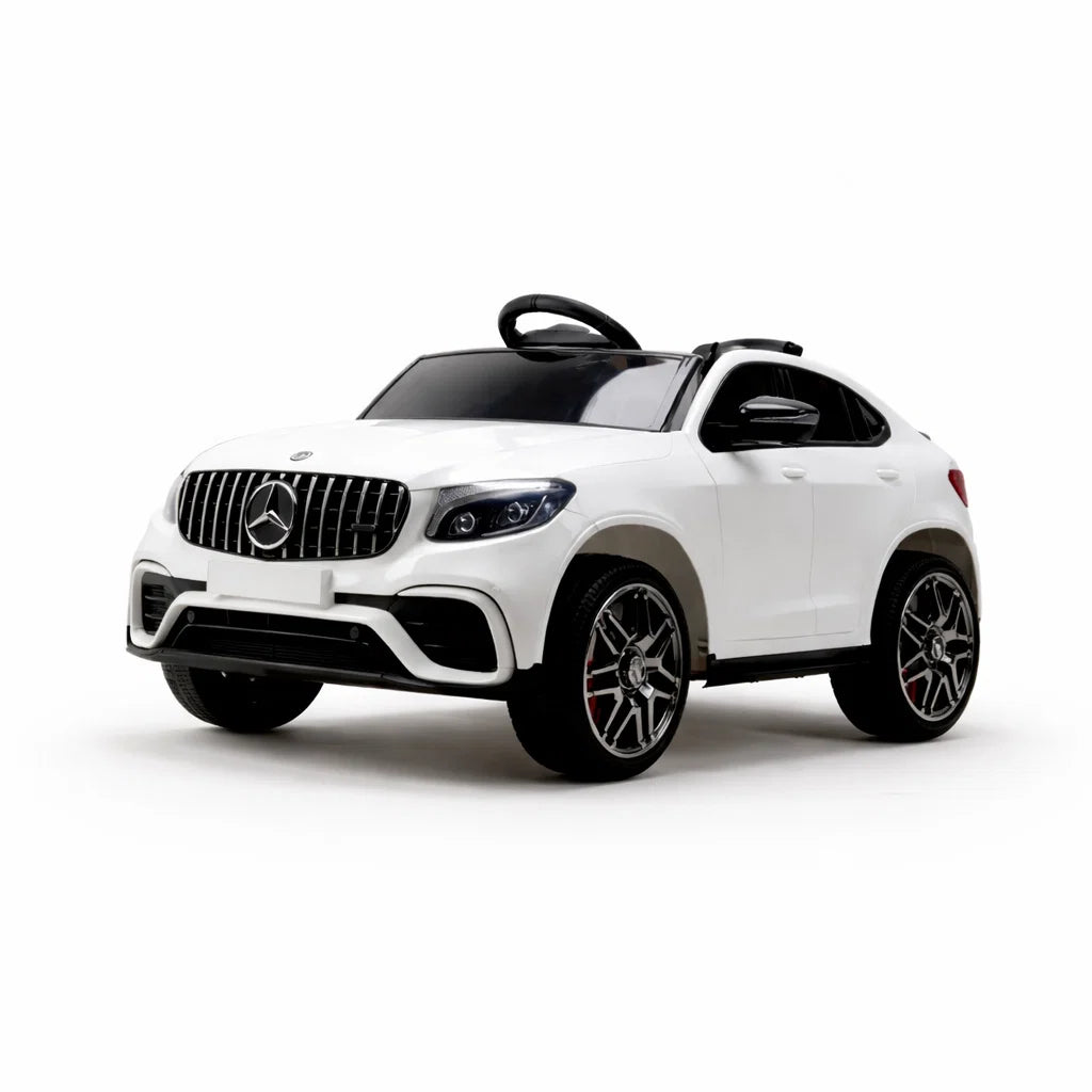 EMotorad Formula Fun Battery Oprated Mercedes AMZ GLC Ride-On Car, White