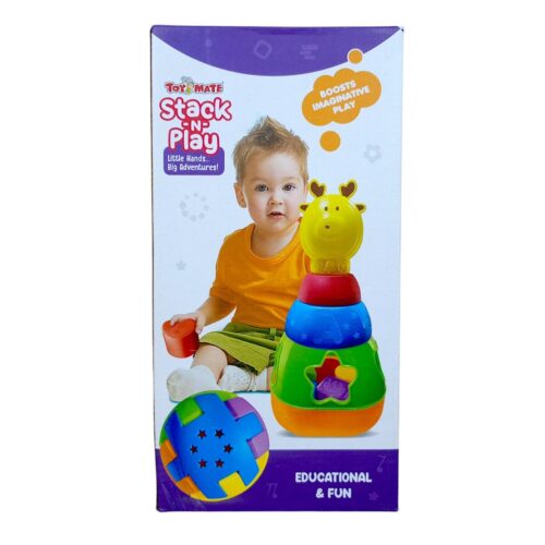Toymate Stack n Play 2 in 1 Gift Set Educational And Fun