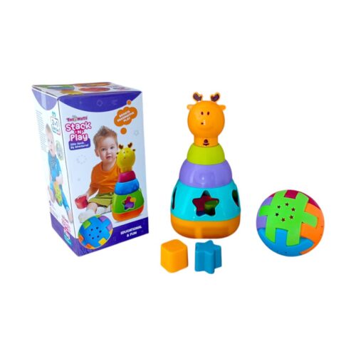 Toymate Stack n Play 2 in 1 Gift Set Educational And Fun