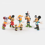 Mickey Mouse Cartoon Character Figure Set – Collectible Mini Figures Set for Kids