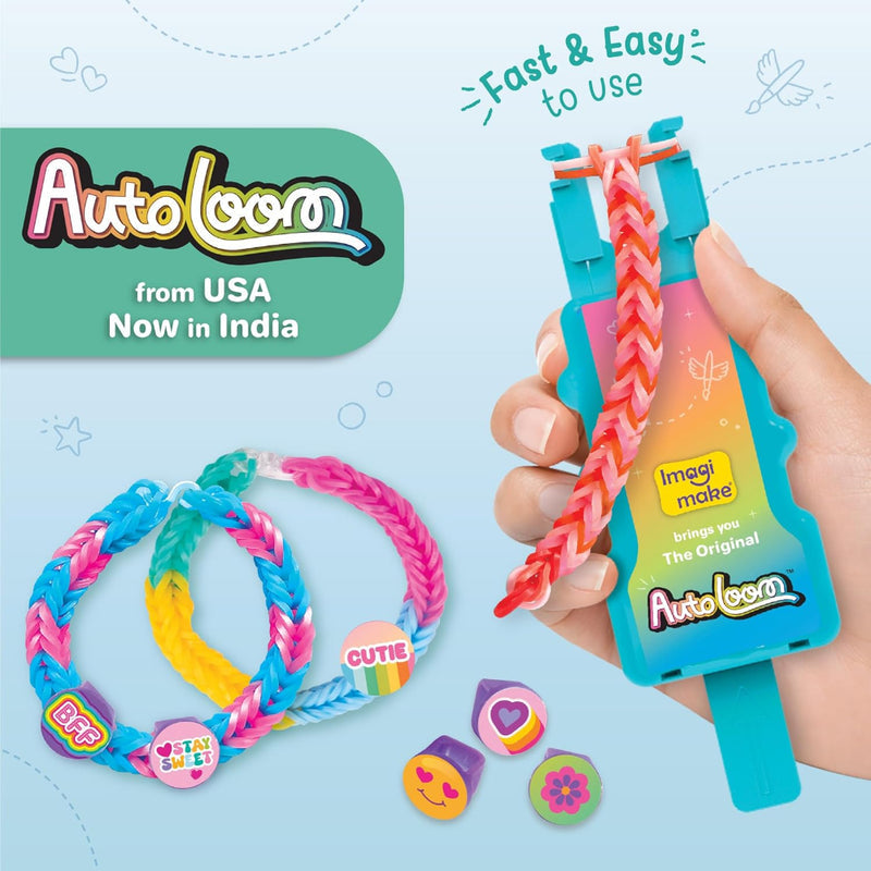 Imagimake Rainbow Loom Beadmoji Bracelet Making Kit