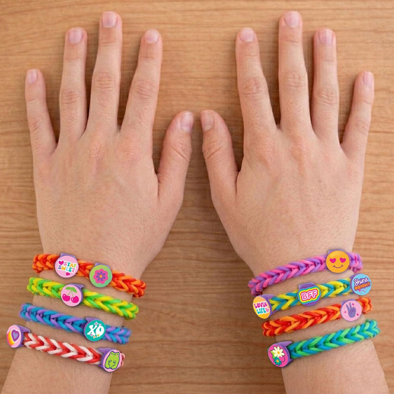 Imagimake Rainbow Loom Beadmoji Bracelet Making Kit