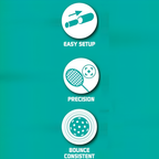 Playwell Innov8 Youth Pickleball Net Set