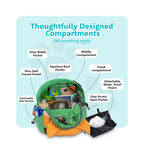 Filli & Me Artist Filli HugBag 12.5L Kids Backpack for Kindergarten (4–5 Years) Lightweight School & Travel Bag