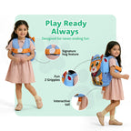 Filli & Me Gardener Filli HugBag 12.5L Kids Backpack for Kindergarten (4–5 Years)  Lightweight School & Travel Bag
