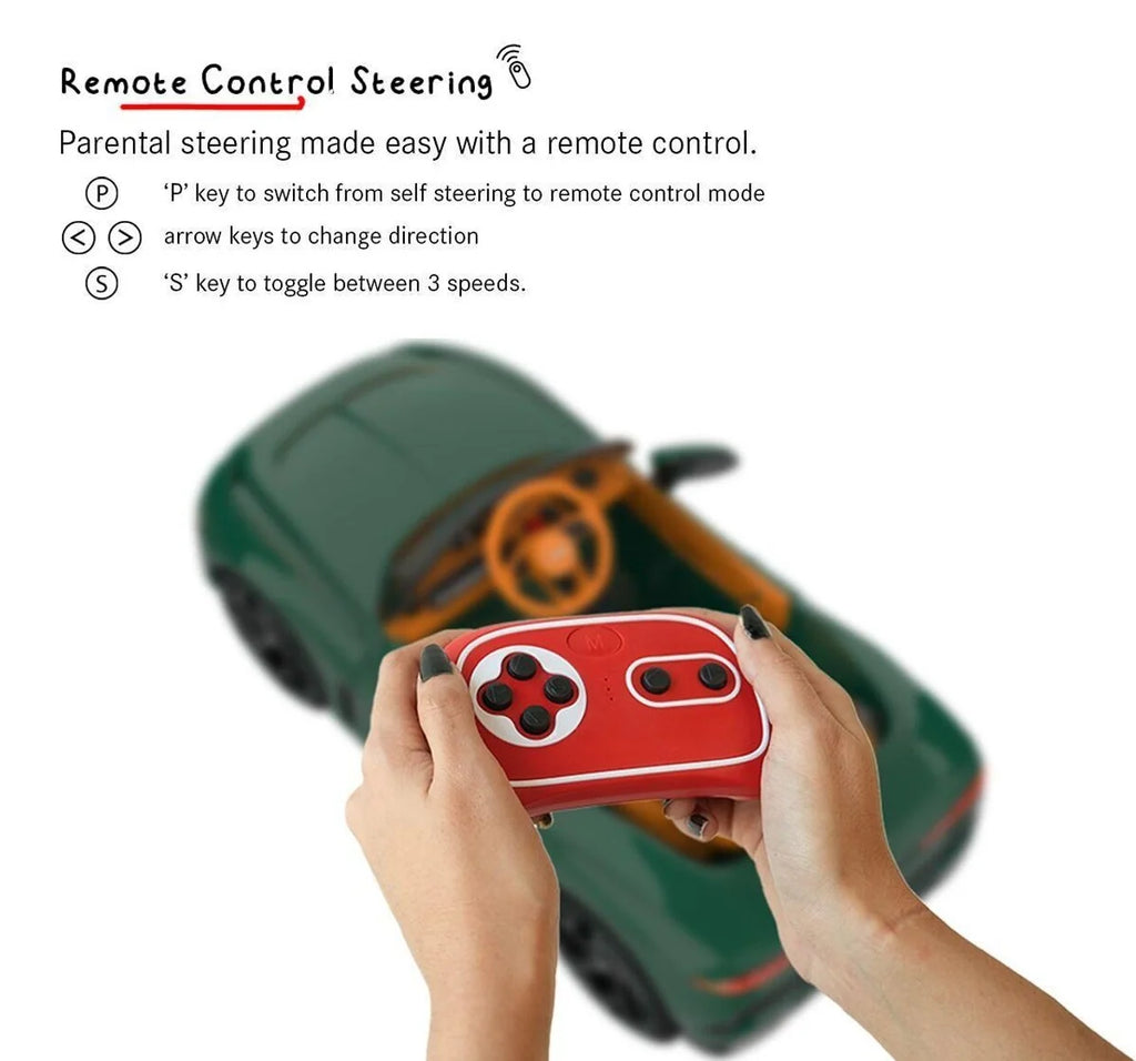 EMotorad Formula Fun Battery Oprated Car Bentley BACALAR CAR (Green)