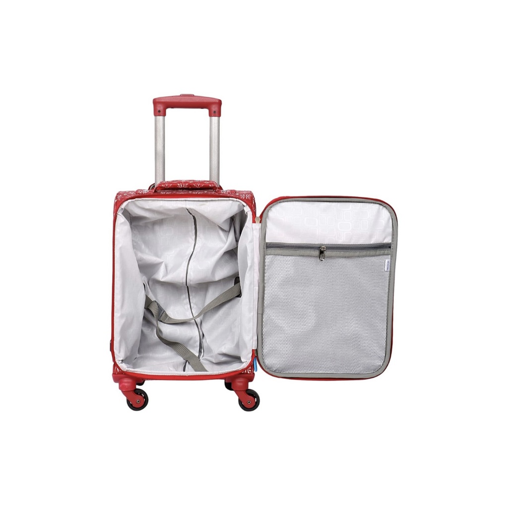 NOVEX Disney Frozen Soft Sided Polyester Kids Trolley Bag for Travel