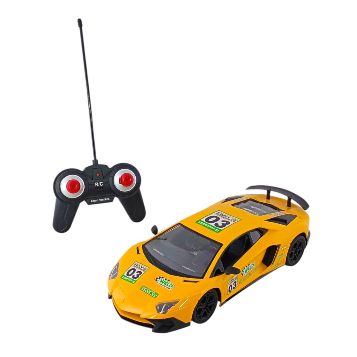 Lumo Italino Lykan Hypersport Scale Model 1:16 Remote Control Car Assorted Color