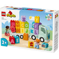 LEGO DUPLO Town Alphabet Truck Building Set 10421, 36 Pieces, ABC Learning Toy Truck with Detachable Trailer & 2 Figures – 2+ Years