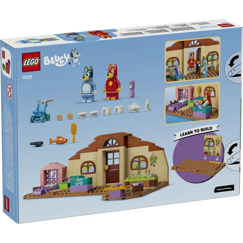 LEGO Bluey School with Rusty and Bluey 11221 – 106 Pieces | Building Set for Kids Ages 4+