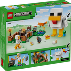 LEGO Minecraft Chicken Farm Building Set 21585, 233 Pieces, Chicken Coop, Animal Figures & Farm Accessories – 7+ Years