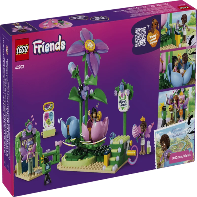 LEGO Friends Spinning Flower & Fairy Teacup Ride 42702 – 321 Pieces | Fairy Amusement Park Building Set for Kids Ages 7+